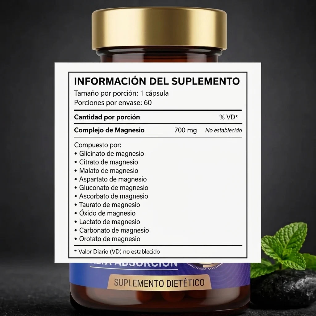 Complejo de magnesio 12 en 1 - Selawell